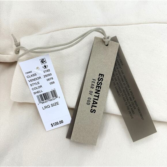 Fear‎ of God Essentials STATE Hoodie Shell Large 192BT246252F - Picture 6 of 8